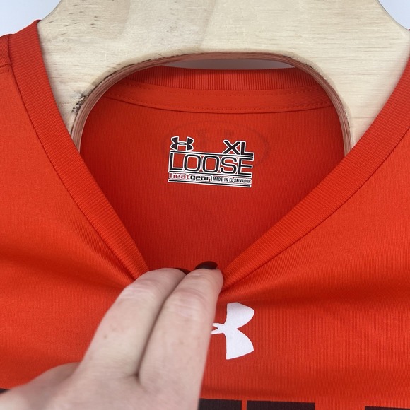 Under Armour Baltimore Orioles Long Sleeve T Shirt Loose Fit Mens XL MLB I Will - Picture 3 of 4